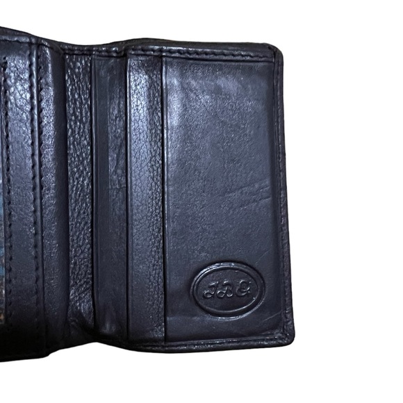 Vintage Black Leather Wallet - Picture 5 of 10